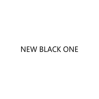 NEW BLACK ONE