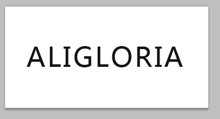 ALIGLORIA