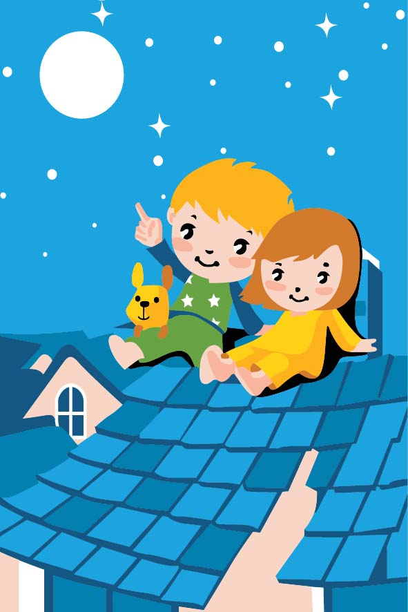 菲绣绣艺 diy数字油画 卡通油画 两小无猜 10*15 yh-1619