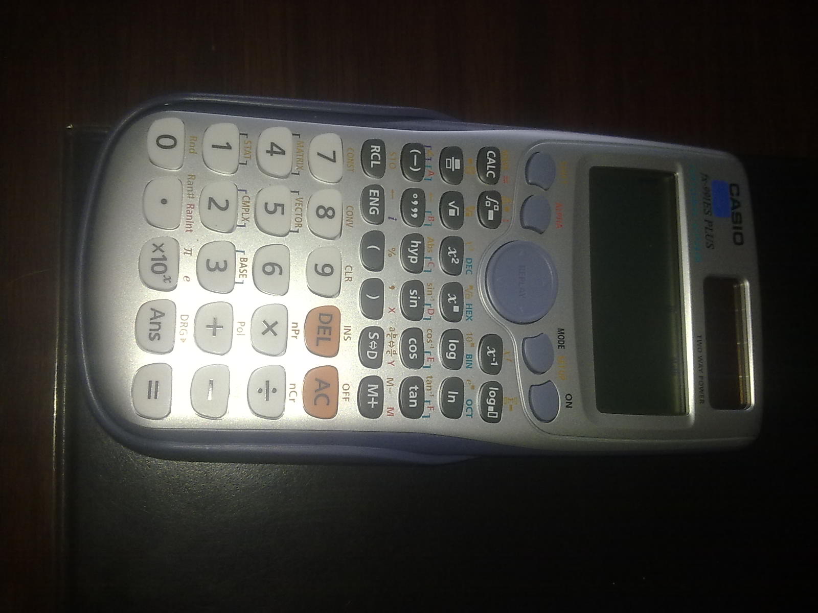 卡西欧(casio)fx-991esplus 函数计算器 灰白色还行 功能多 学习的