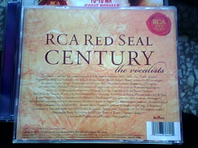 RCA百年珍藏伟大歌唱家纪念专辑（上）（CD）（京东专卖） 实拍图