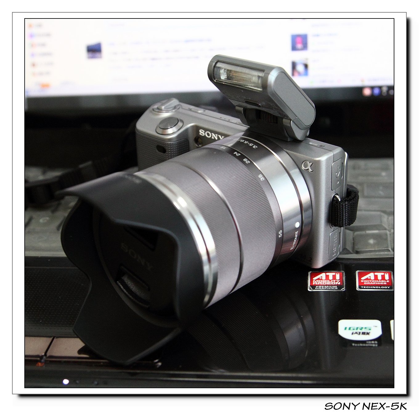 行货索尼NEX-5CK数码相机（银色），3998元包邮