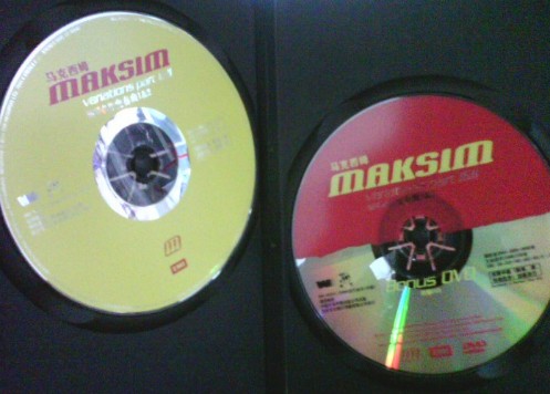 马克西姆：钢琴名作变奏曲曲1&2（CD+DVD） 实拍图