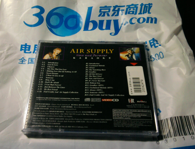 中图BMG69原装进口系列：Air Supply Now and Forever（VCD）（京东专卖） 实拍图