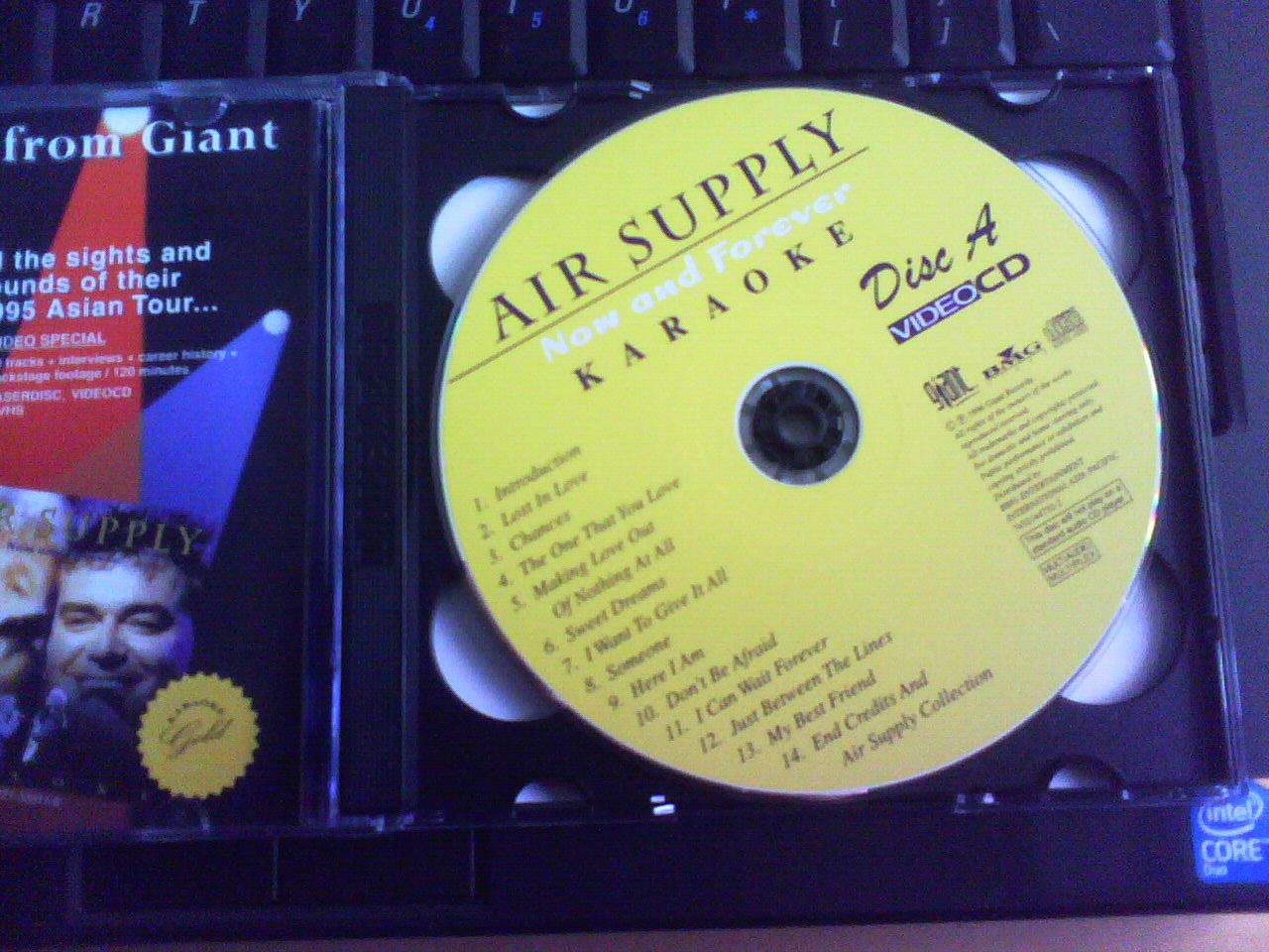 中图BMG69原装进口系列：Air Supply Now and Forever（VCD）（京东专卖） 实拍图