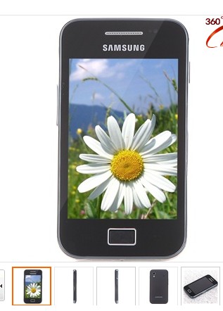 [晒单帖]三星(samsung)s5830i 3g手机(玛瑙黑)wcdma/gsm