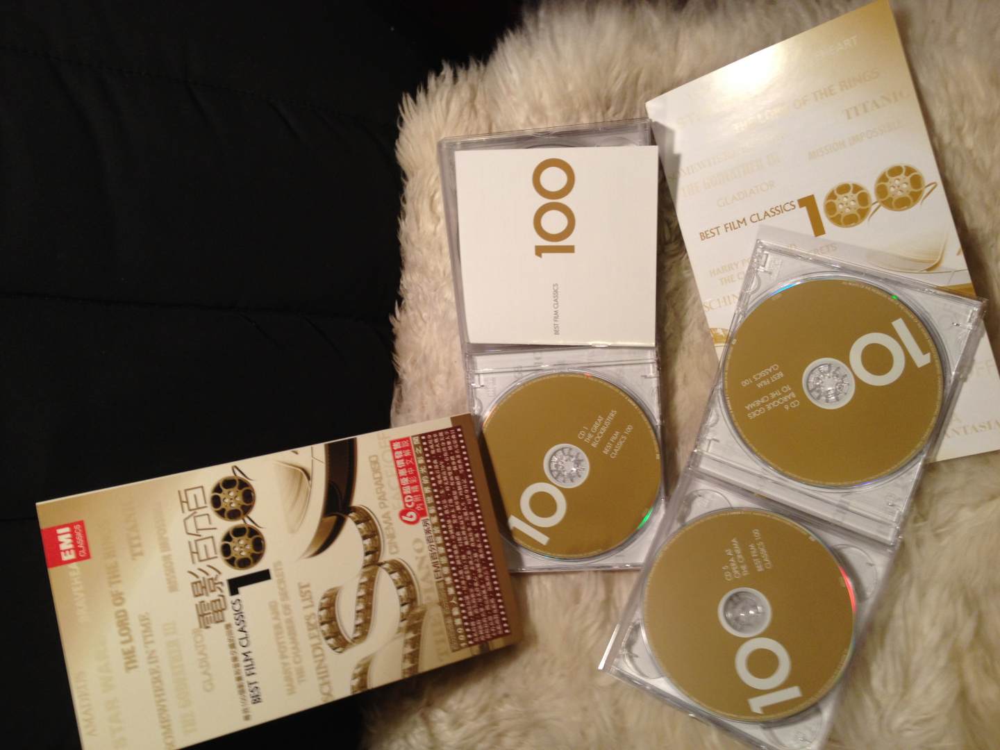 进口CD 电影百分百（进口6CD） 实拍图