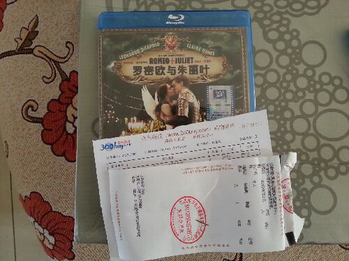 罗密欧与朱丽叶（蓝光碟 BD 特价版） 实拍图