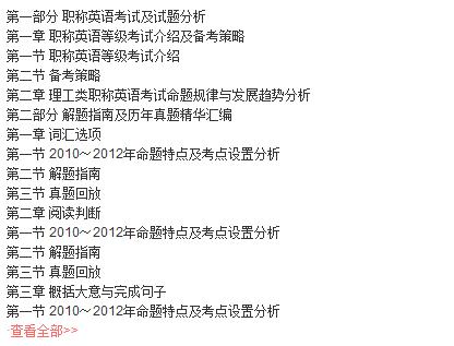 2013年全国专业技术人员职称英语等级考试系列用书：职称英语（理工类）（附光盘1张） 实拍图