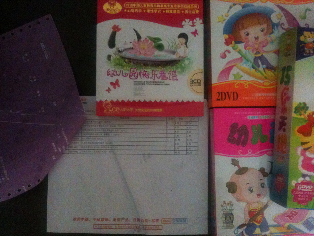 影响中国孩子的100个童话故事（4VCD） 实拍图