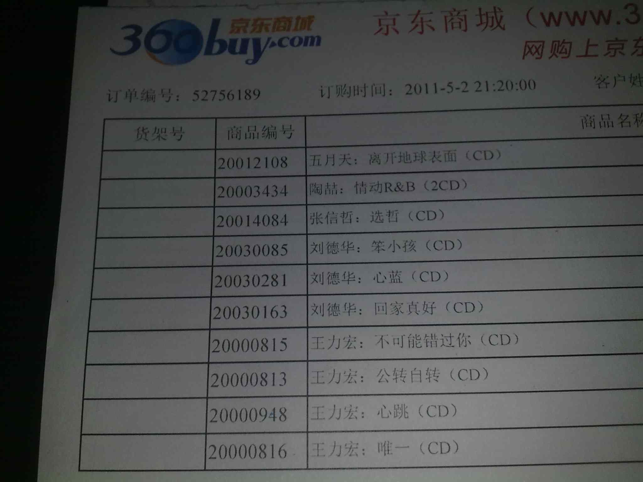 刘德华：回家真好（CD） 实拍图