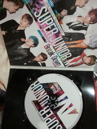 Super Junior M：Break Down 失控（CD） 实拍图