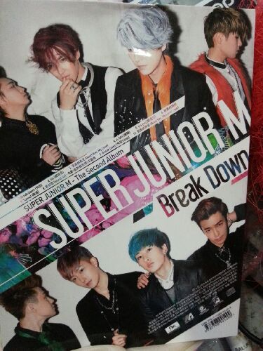 Super Junior M：Break Down 失控（CD） 实拍图