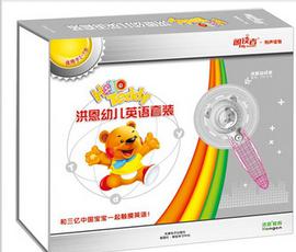 Hello Teddy洪恩幼儿英语套装（1点读笔+6本教材+6DVD+7卡片） 实拍图