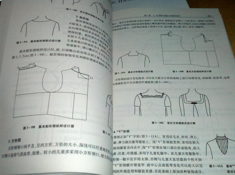 童装纸样设计 实拍图