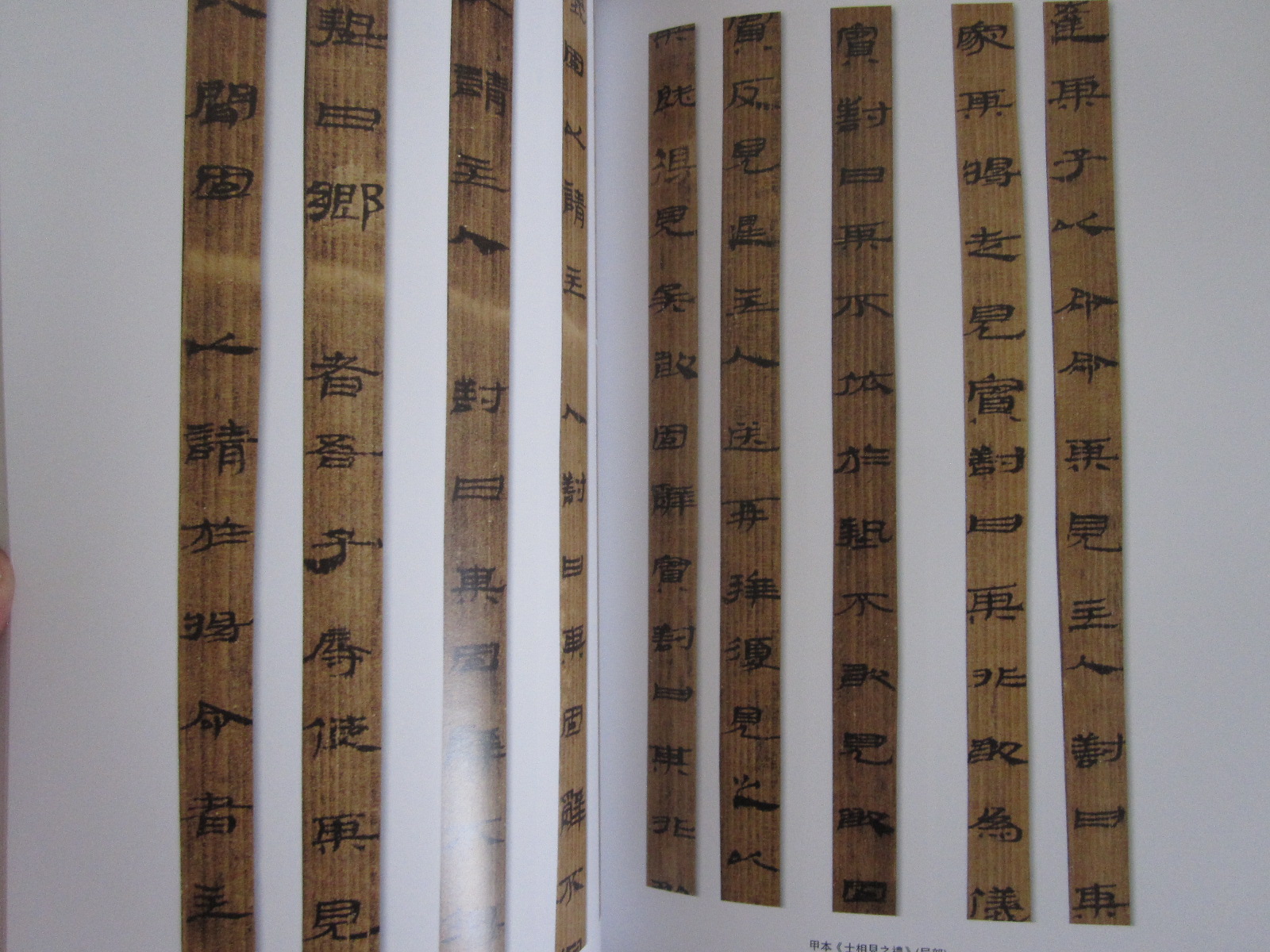 简牍系列：甘肃武威汉简 实拍图