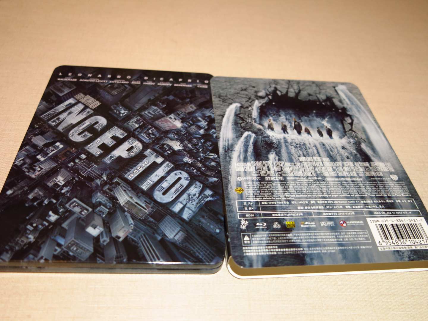 盗梦空间（蓝光碟  BD50）（京东专卖经典铁盒版） 实拍图