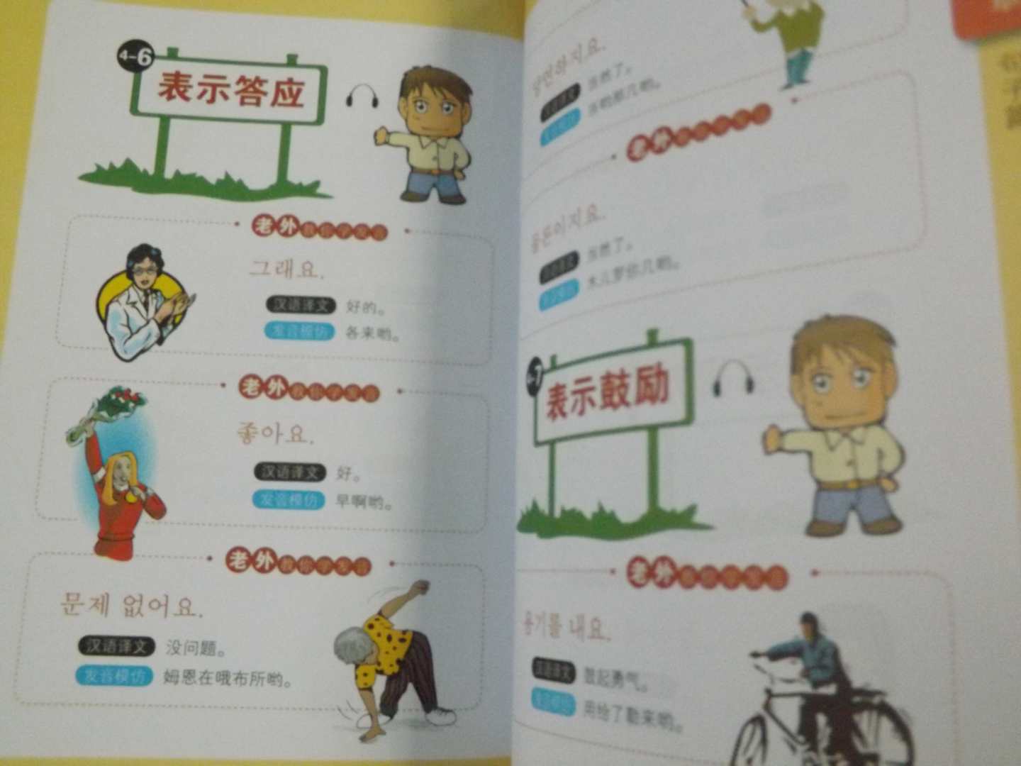 超简单，零起点韩语一学就上手（附光盘） 实拍图