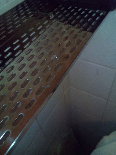 欧吉美（OJM）浴室不锈钢镂空置物架  卫生间置物架 洗手间20-60cm可选 置物架s400-40cm长 均码 实拍图