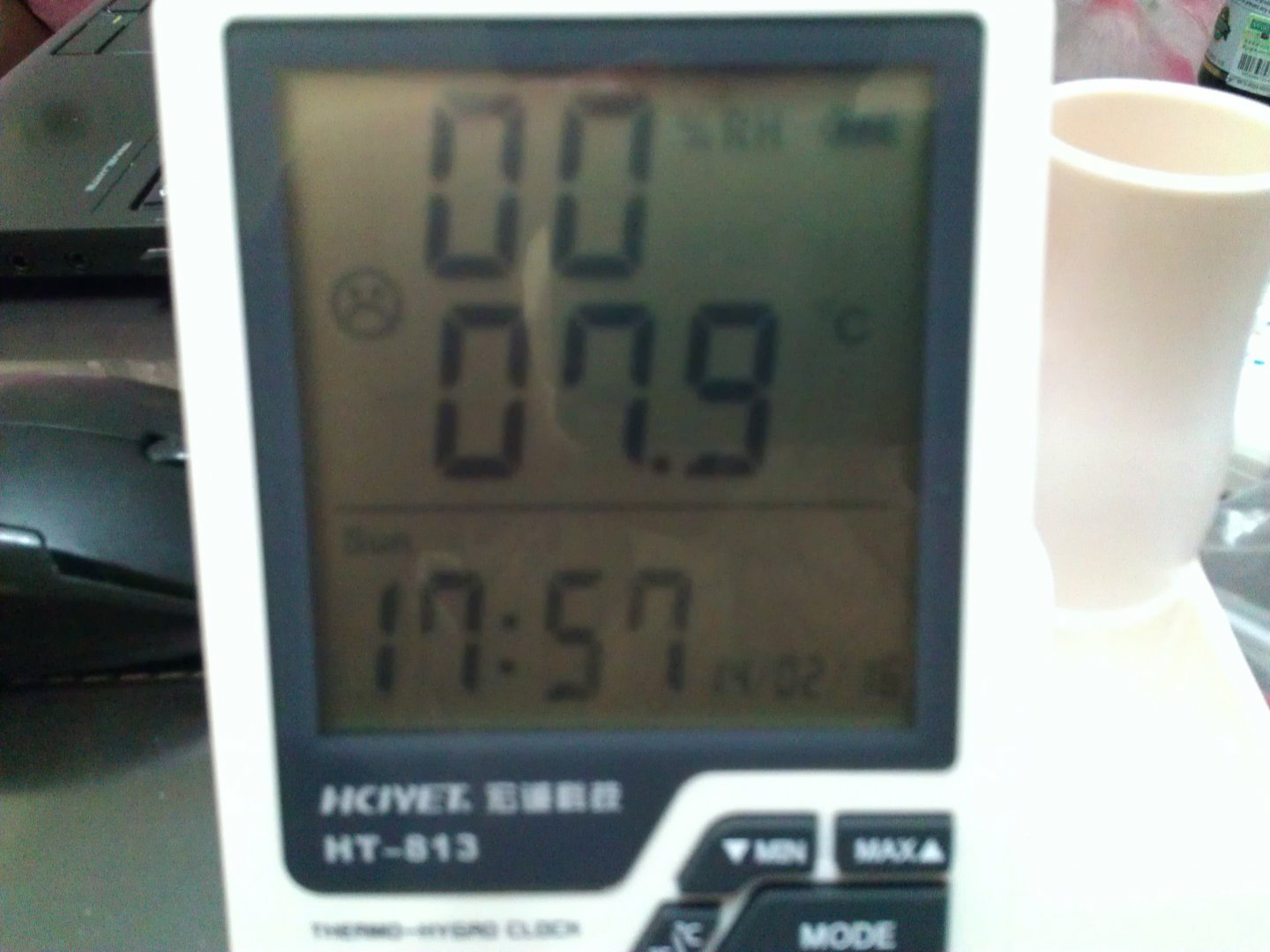 湿度测量及其不准，这东西怎么能拿出来卖