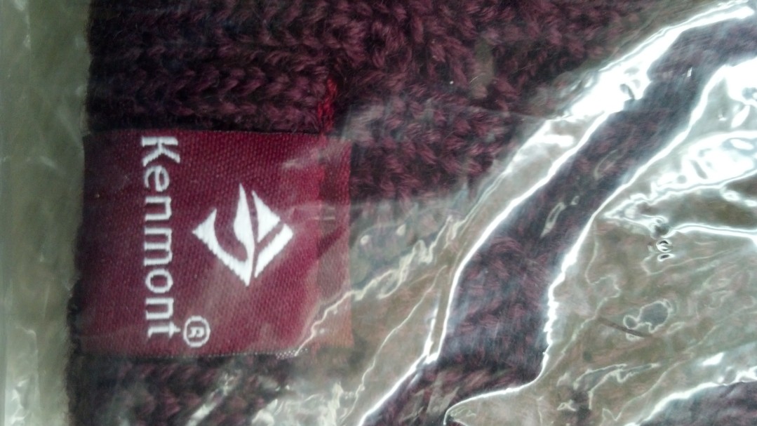 卡蒙（Kenmont）秋冬帽子男士帽子毛线帽子针织帽套头帽包头帽保暖帽男帽1180 枣红色 实拍图