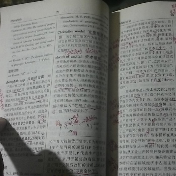 人文地理学词典 实拍图