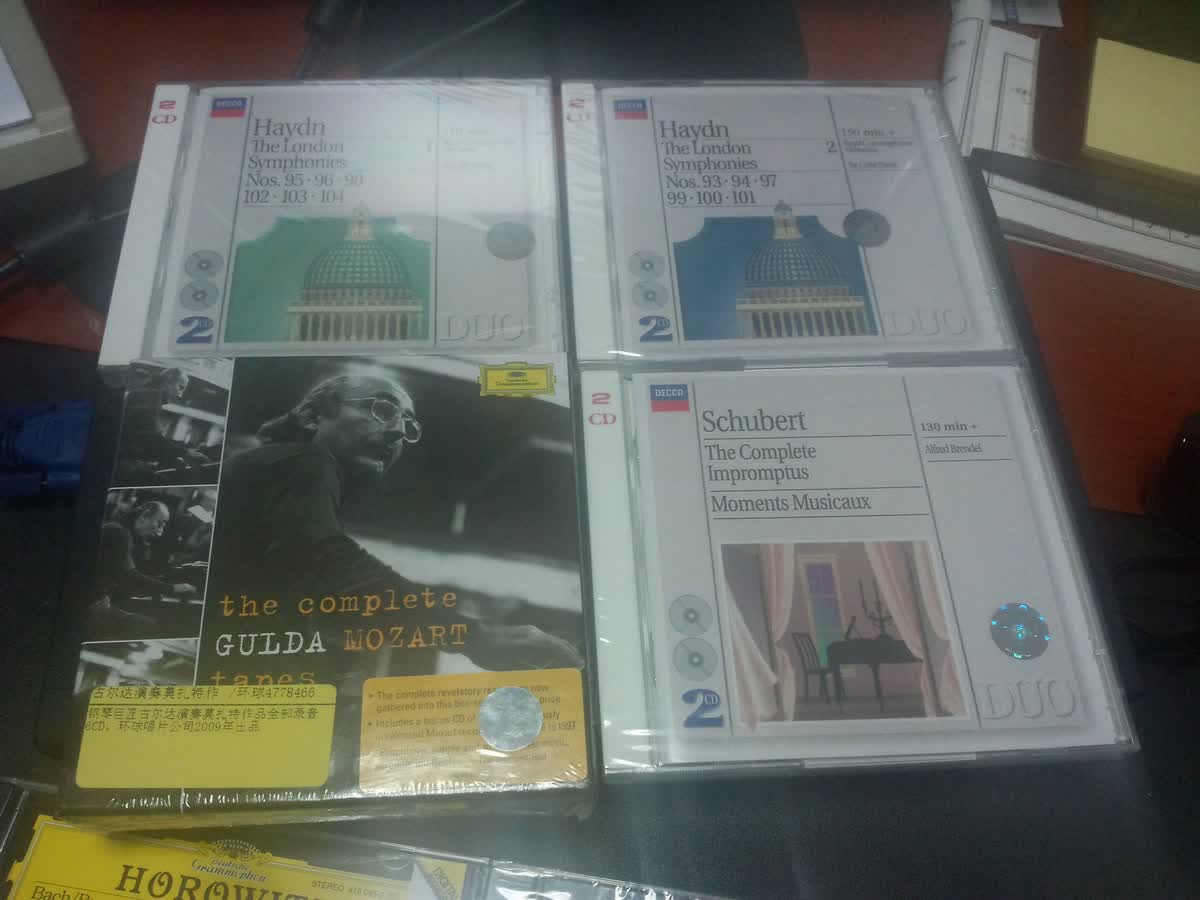 进口CD 舒伯特：即兴曲（2CD） 实拍图