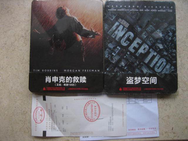盗梦空间（蓝光碟  BD50）（京东专卖经典铁盒版） 实拍图