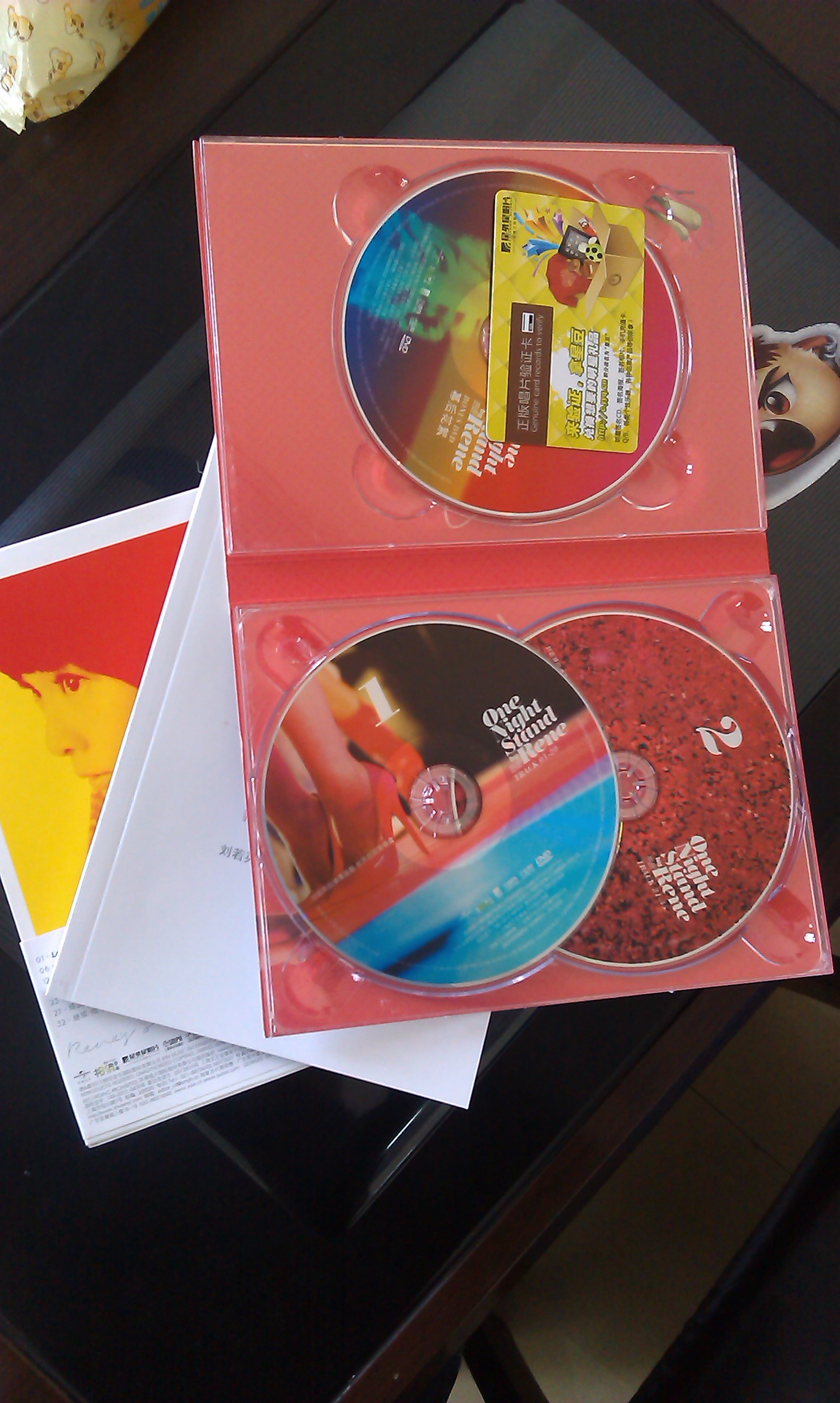 刘若英：脱掉高跟鞋演唱会（简装版 3DVD） 实拍图