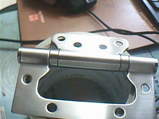 Demann不锈钢4吋轴承子母合页\/铰链 厚3mm 两片装 HY1210S 实拍图