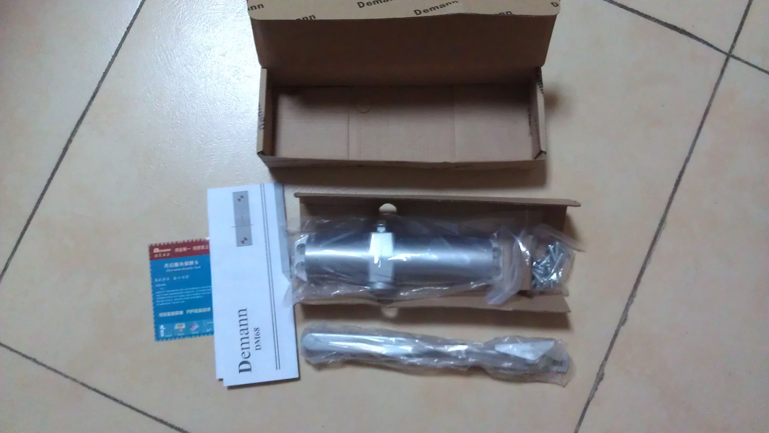 Demann68式防冻自动液压式缓冲家用自动闭门器/关门器/开门器BM1202 实拍图
