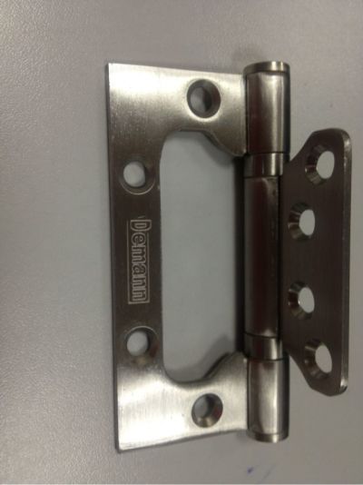 Demann不锈钢4吋轴承子母合页\/铰链 厚3mm 两片装 HY1210S 实拍图