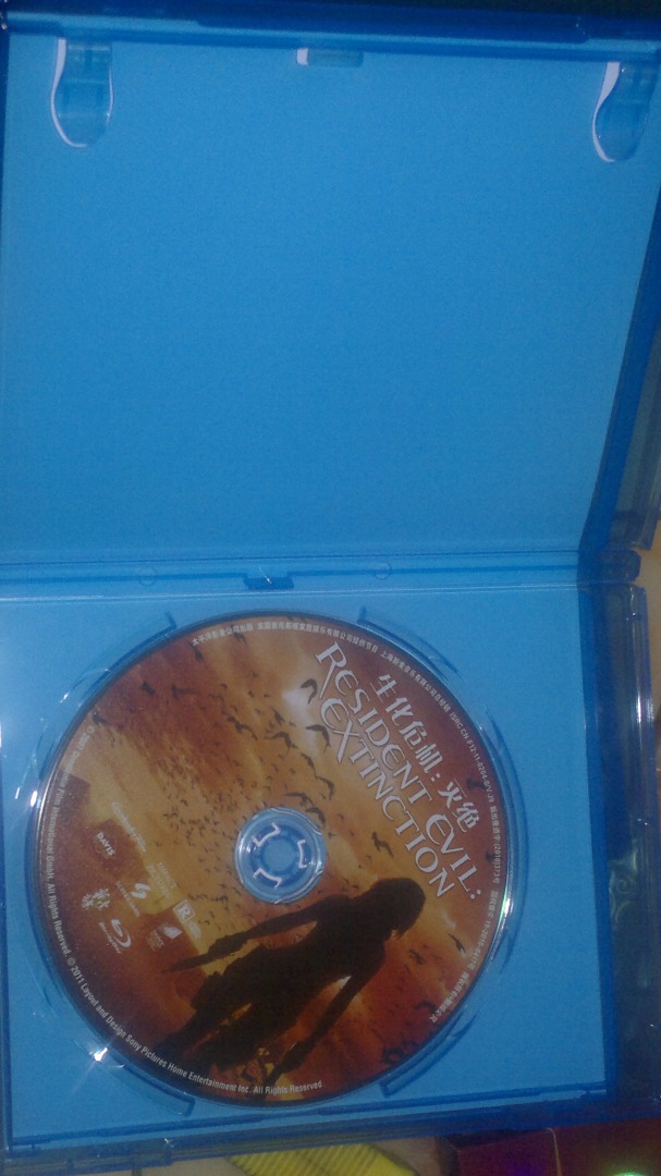 生化危机:灭绝(蓝光碟 bd50) 实拍图