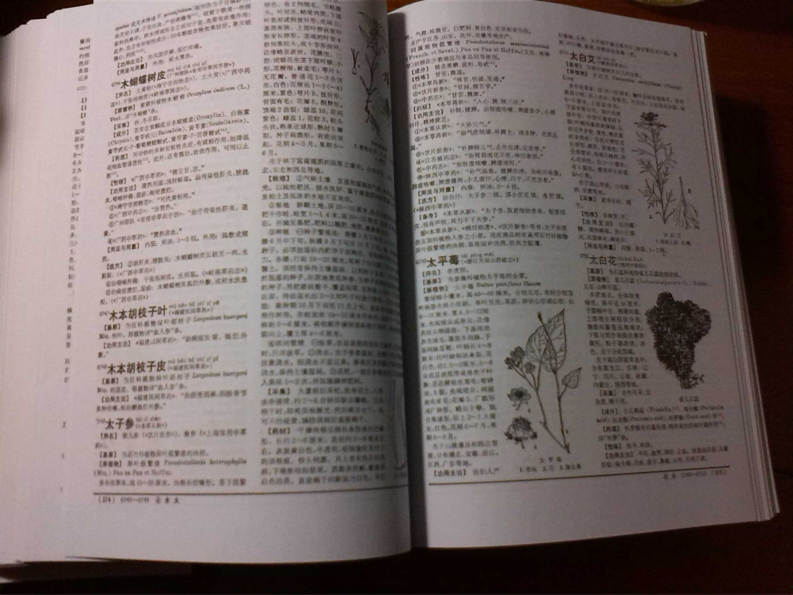 中药大辞典（缩印本）（上册） 实拍图