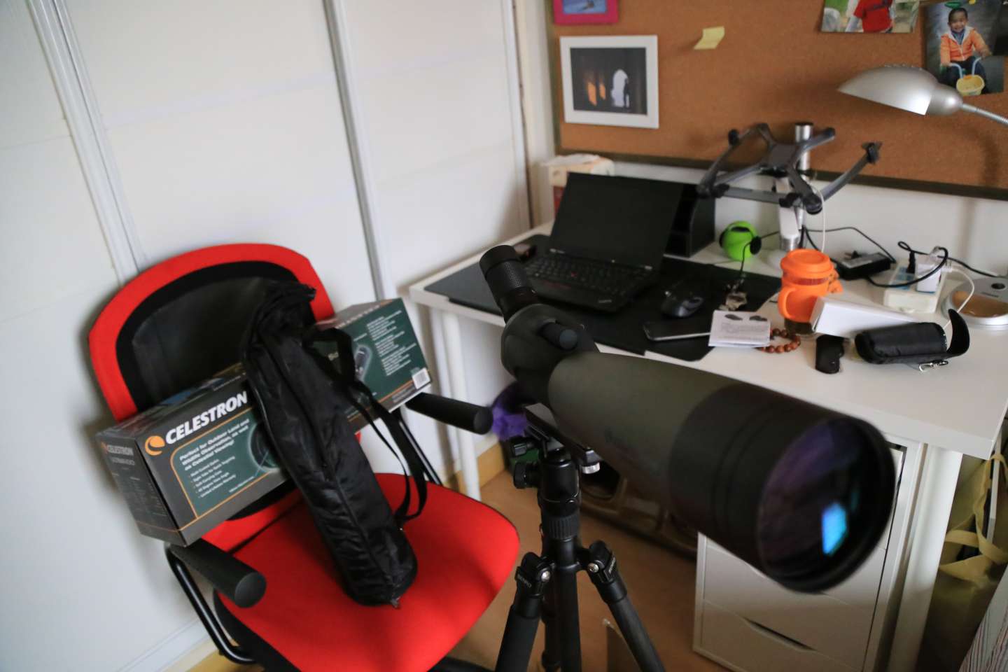 星特朗Celestron远方C22-66X100A观鸟望远镜单筒观景镜可接单反 实拍图