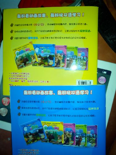 熊出没：熊和熊猫（附赠英语学习DVD光盘及趣味奖励贴纸） 实拍图