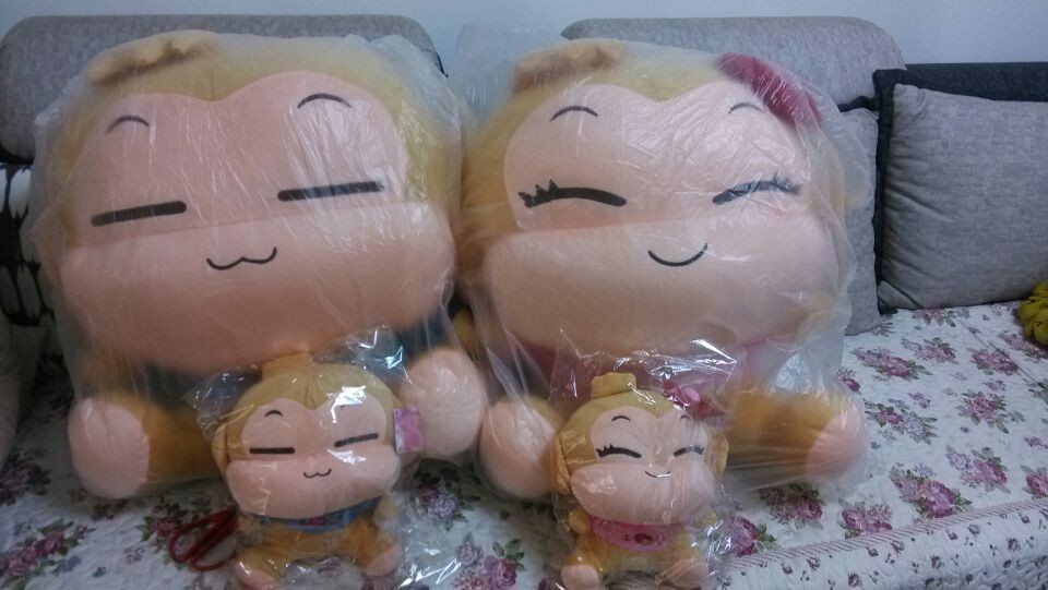 艾乐芙 毛绒玩具猫咪公仔软萌小猫大抱枕娃娃玩偶女朋友儿童生日礼物 爱情款 坐高80厘米 实拍图