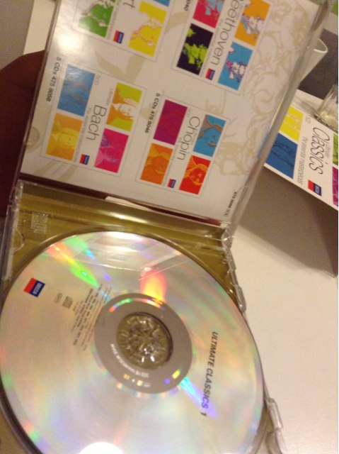 进口CD 古典终极精选（5CD） 实拍图