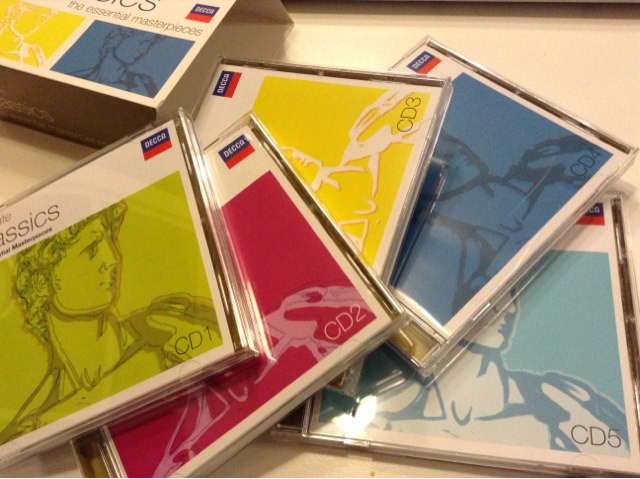 进口CD 古典终极精选（5CD） 实拍图
