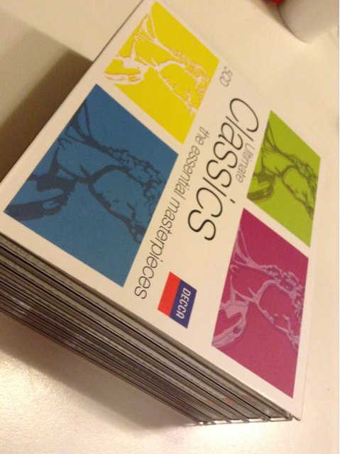 进口CD 古典终极精选（5CD） 实拍图