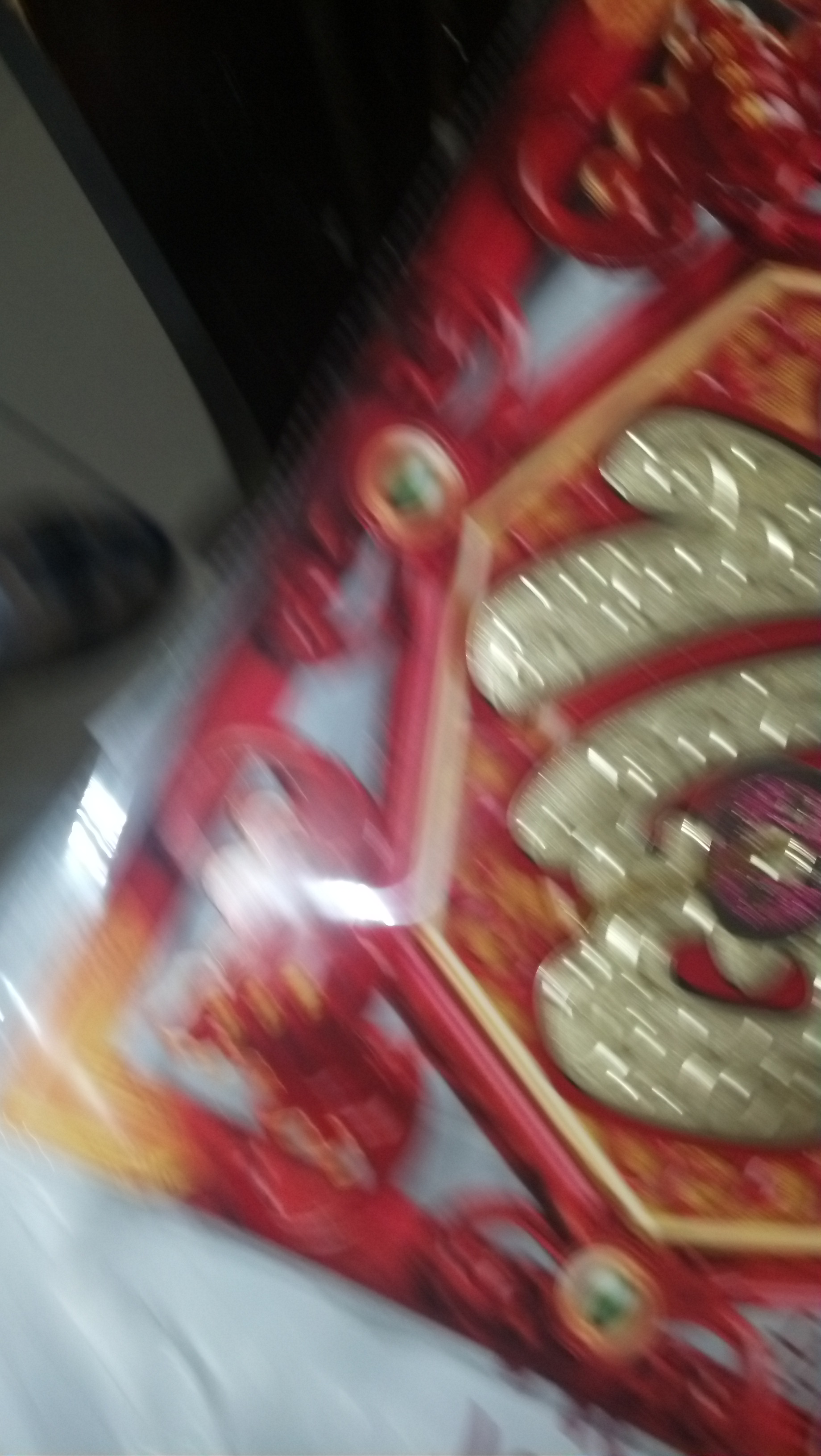 2014马年杨柳青年画福字门贴门神对联 实拍图