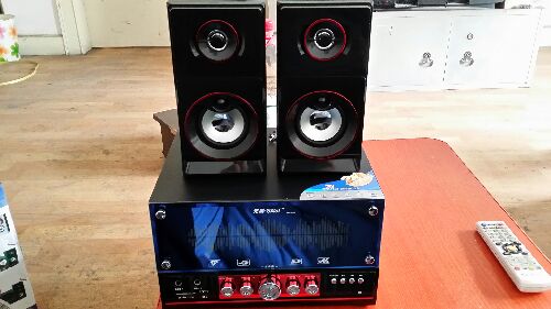 金正(nintaus)3005 2.1木质多媒体有源音箱 usb迷你组合音响 插卡