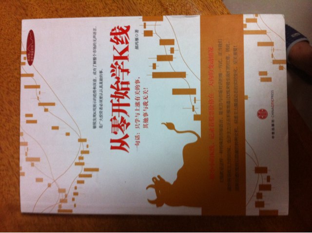 从零开始学K线 实拍图