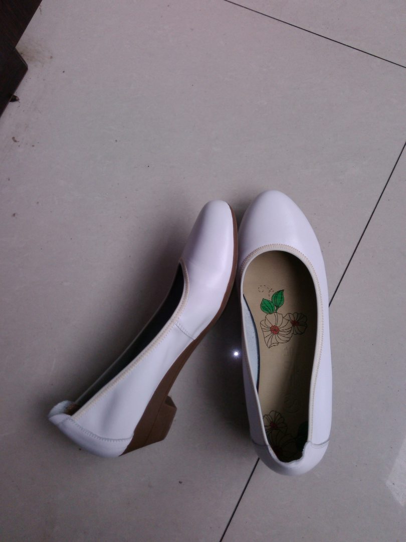 路施南真皮工作鞋女黑色职业鞋粗跟浅口工装鞋软底上班单鞋酒店正装皮鞋 黑色2.5cm标准版(中配:皮里782 38 实拍图