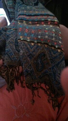 江南故事围巾女秋冬季经典英伦格子羊毛围脖男女情侣款礼盒装 深灰色 实拍图