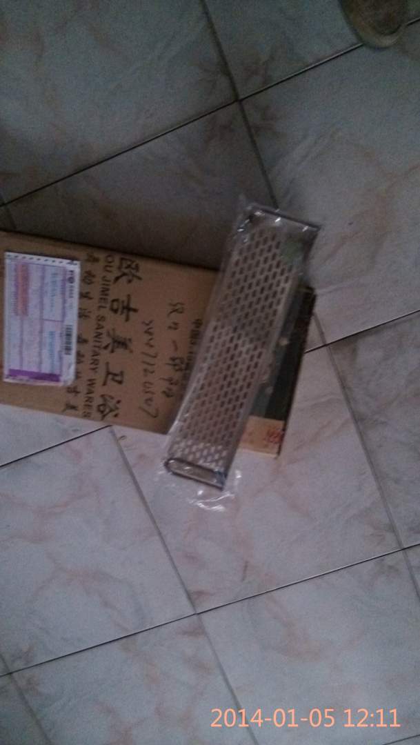 欧吉美（OJM）浴室不锈钢镂空置物架  卫生间置物架 洗手间20-60cm可选 置物架s500-50cm长 均码 实拍图