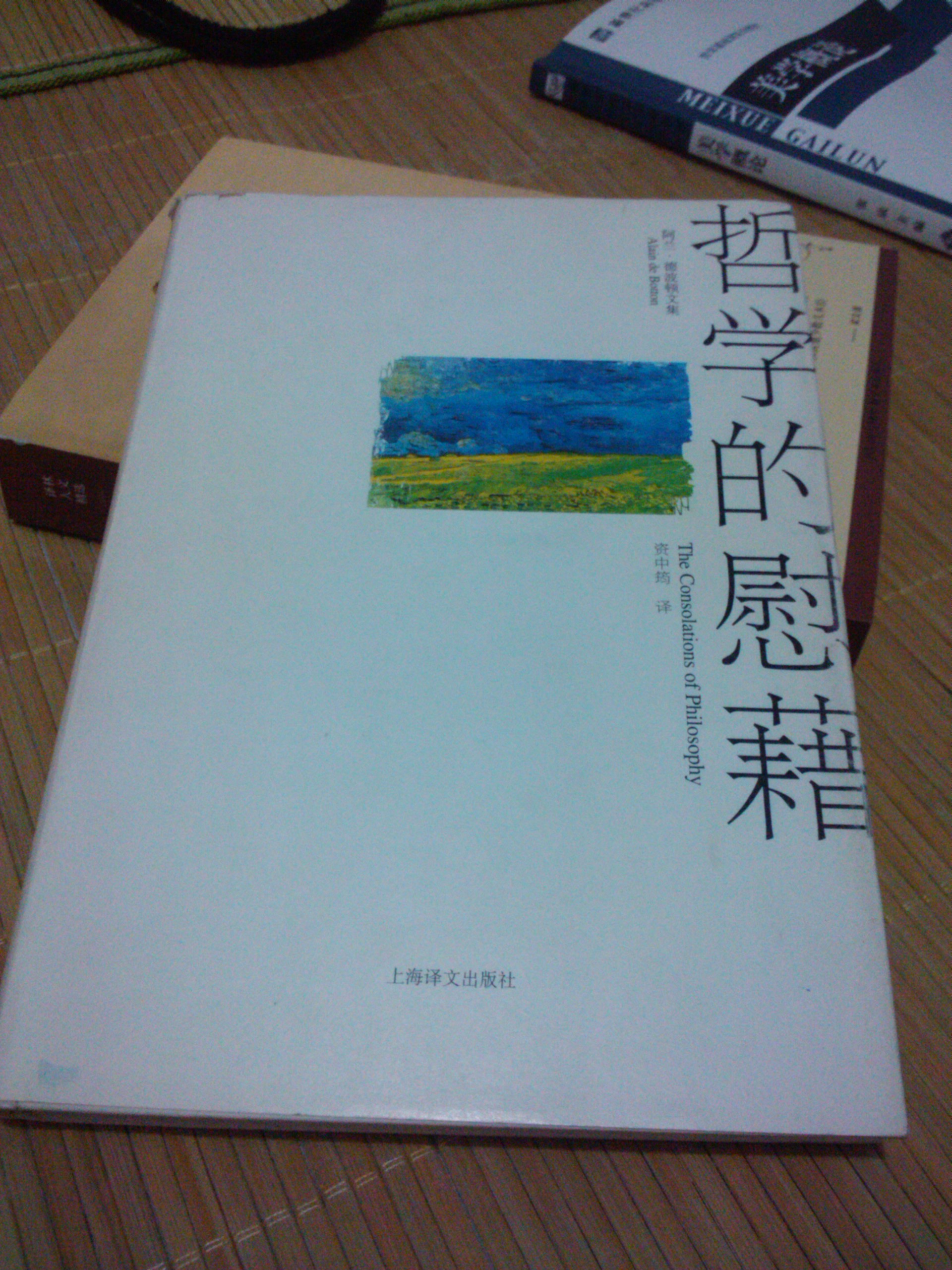 阿兰·德波顿文集：哲学的慰藉 实拍图