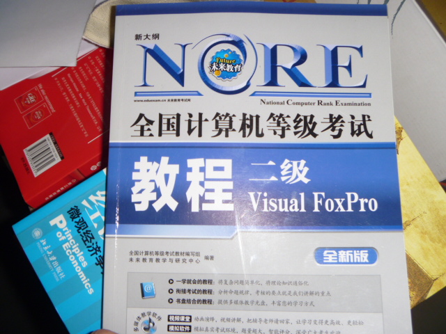 全国计算机等级考试教程：二级Visual FoxPro（新大纲）（全新版）（附光盘1张） 实拍图