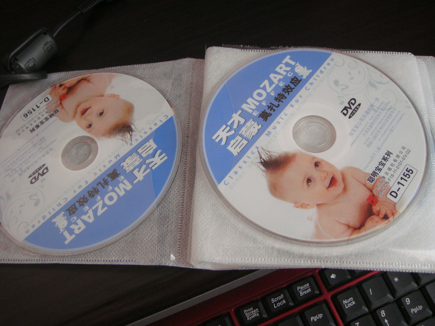 影响孩子一生的音乐礼物：天才启蒙莫扎特效应（10CD+2DVD）（京东专卖） 实拍图