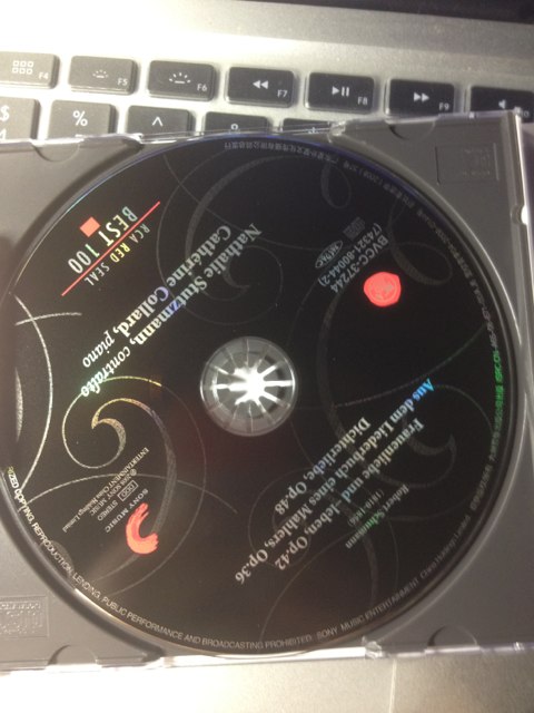 44舒曼 歌曲集（CD） 实拍图